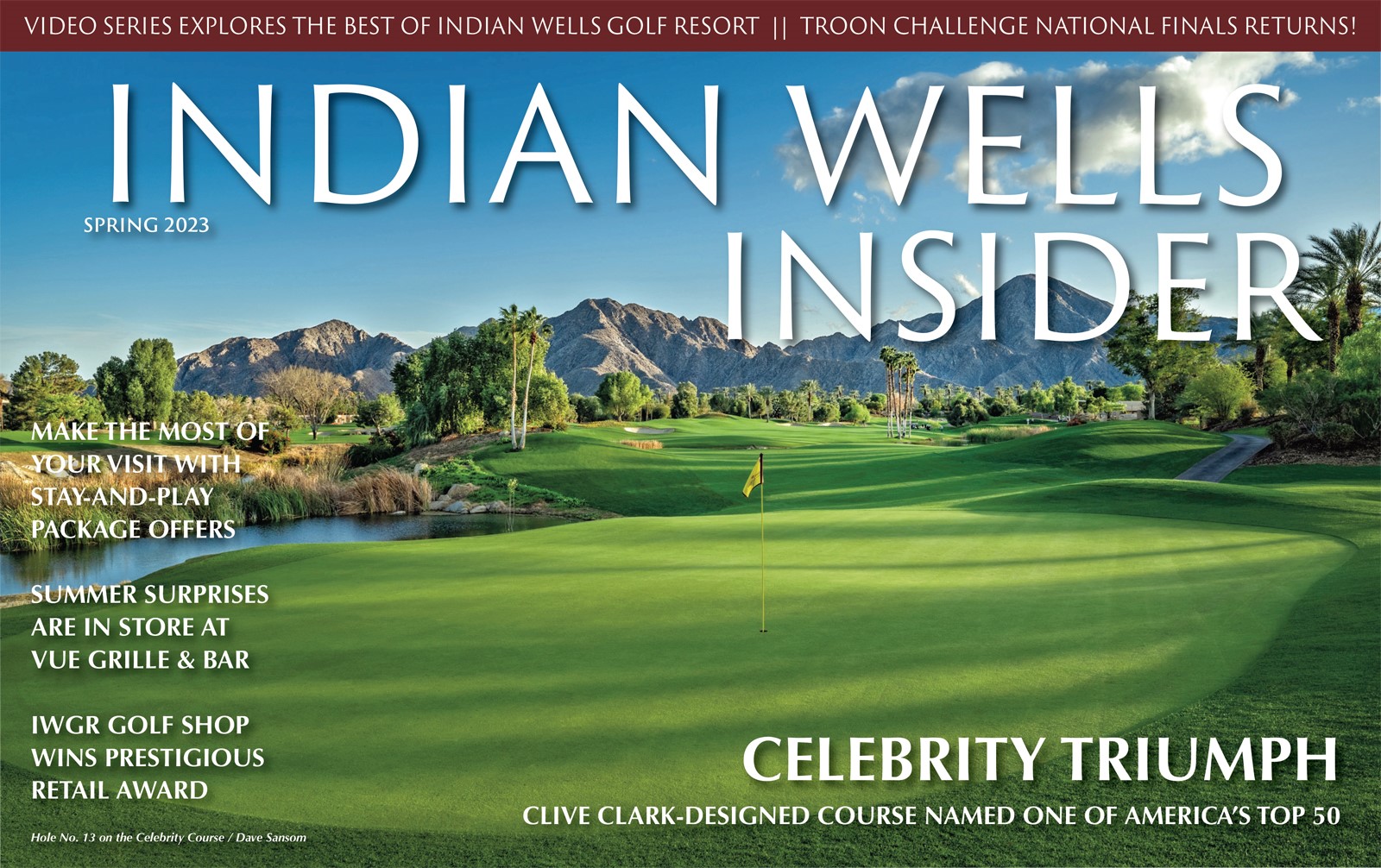 Indian Wells Insider spring 23 cover.