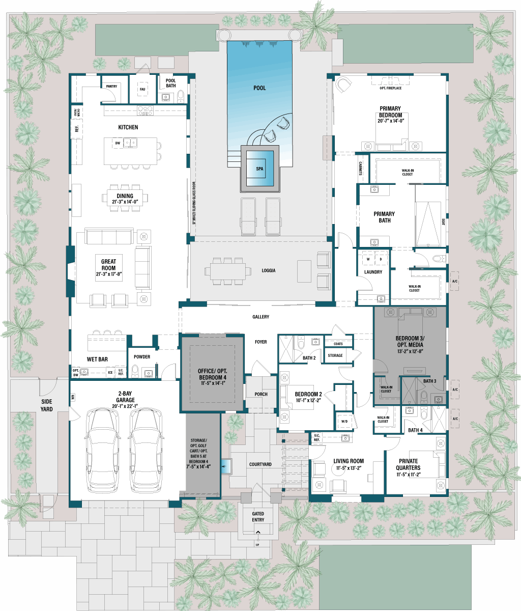 floor plan 3 standard layout.